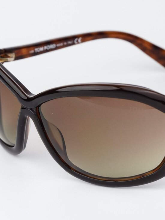 Tom Ford PATEK Women Sunglasses Havana Brown Butterfly FT0122 50F NEW AUTHENTIC main image 5
